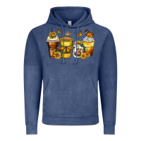 Butterfly Coffee Cups Vintage Hoodie | Teevron