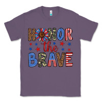 Lavender honor the brave Classic Tee - Artiststas