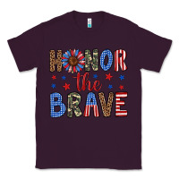 Plum honor the brave Classic Tee - Artiststas