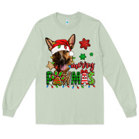 Matcha merry pawmas christmas german shepherd Long Sleeve Tee - Jasminsmagicworld