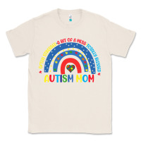 Natural often stressed a bit of a mess totally blessed aut Classic Tee - CowhideDigitalArt