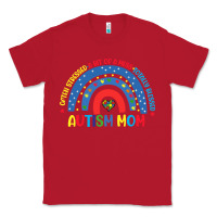 Red often stressed a bit of a mess totally blessed aut Classic Tee - CowhideDigitalArt