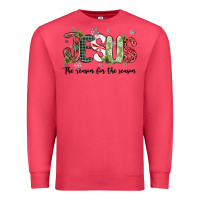 Cardinal jesus the reason for the season Premium Sweatshirt - MaliasSmallBusiness