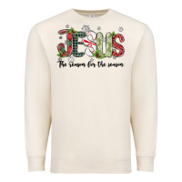 Sandshell jesus the reason for the season Premium Sweatshirt - MaliasSmallBusiness