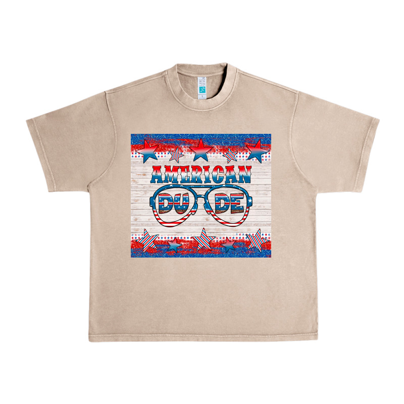 American Dude Urban Heavy Tee by HRA Design Shop | Teevron