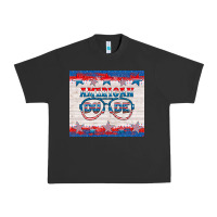 Pigment Black American dude Urban Heavy Tee - HRA Design Shop