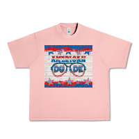 Salmon American dude Urban Heavy Tee - HRA Design Shop