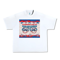 White American dude Urban Heavy Tee - HRA Design Shop