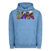Pigment Pebble Blue Halloween CMA Certified Medical Assistant Urban Hoodie - NancyCooperArtShop