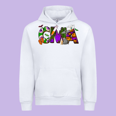 Halloween Cma Certified Medical Assistant Urban Hoodie Designed By Nancycooperartshop