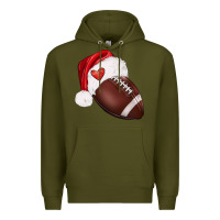 Army Green christmas sports Premium Hoodie - BarkalooDesign