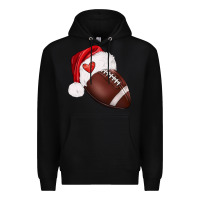 Black christmas sports Premium Hoodie - BarkalooDesign