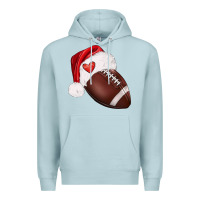 Blue Mist christmas sports Premium Hoodie - BarkalooDesign