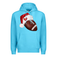 Ocean Blue christmas sports Premium Hoodie - BarkalooDesign
