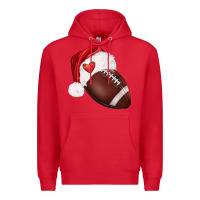 Red christmas sports Premium Hoodie - BarkalooDesign
