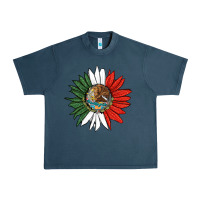 Midnight Navy mexico sunflower Urban Heavy Tee - HRA Design Shop