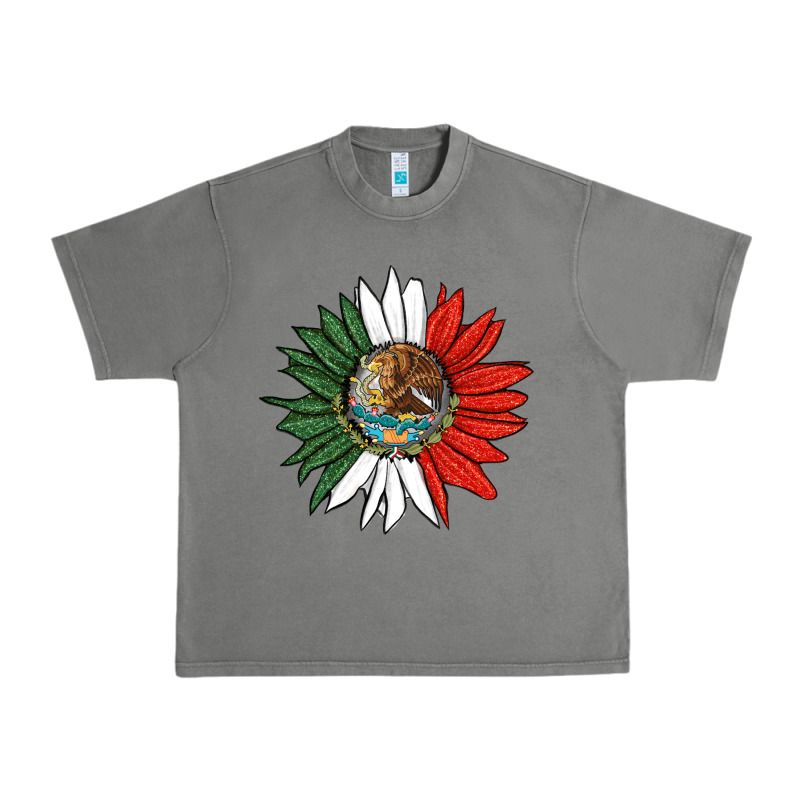 Mexico Sunflower Urban Heavy Tee by HRA Design Shop | Teevron