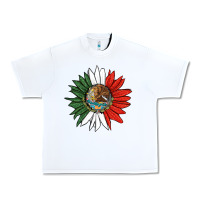 White mexico sunflower Urban Heavy Tee - HRA Design Shop
