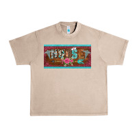 French Oak western nurse with medical  symbol caduceus and arrow license plate te Urban Heavy Tee - BarkalooDesign