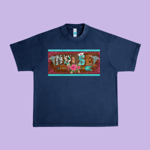 Western Nurse With Medical  Symbol Caduceus And Arrow License Plate Te Urban Heavy Tee Designed By Barkaloodesign