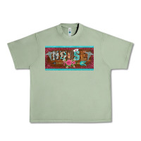 Oil Green western nurse with medical  symbol caduceus and arrow license plate te Urban Heavy Tee - BarkalooDesign