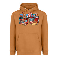 Meerkat 4th of july coffee cups Heavyweight Hoodie - NancyCooperArtShop
