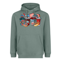 Sage 4th of july coffee cups Heavyweight Hoodie - NancyCooperArtShop