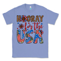 Colony Blue hooray for the usa Classic Tee - Artiststas