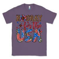 Lavender hooray for the usa Classic Tee - Artiststas