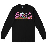 Watercolor Love Nurse Libbey Glass Long Sleeve Tee | Teevron