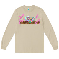 Mushroom watercolor love nurse libbey glass Long Sleeve Tee - BundleAndBundleShop
