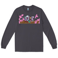 Smoke watercolor love nurse libbey glass Long Sleeve Tee - BundleAndBundleShop