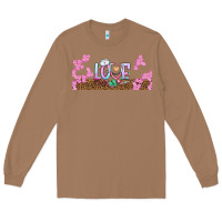 Toasted Coconut watercolor love nurse libbey glass Long Sleeve Tee - BundleAndBundleShop