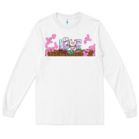 White watercolor love nurse libbey glass Long Sleeve Tee - BundleAndBundleShop