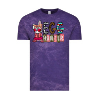 Cloud Purple Egg Hunter Vintage Tee - CowhideDigitalArt