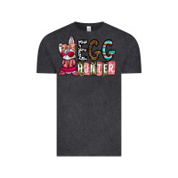 Vintage Black Egg Hunter Vintage Tee - CowhideDigitalArt