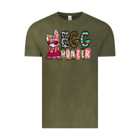 Vintage Olive Egg Hunter Vintage Tee - CowhideDigitalArt