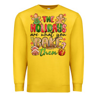 Lemon the holidays are what you bake them Premium Sweatshirt - MaliasSmallBusiness
