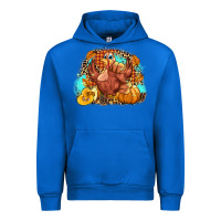 Cobalt Turkey pumpkins Urban Hoodie - NancyCooperArtShop