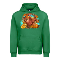 Emerald Turkey pumpkins Urban Hoodie - NancyCooperArtShop