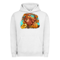 Pigment Lunar Rock Turkey pumpkins Urban Hoodie - NancyCooperArtShop