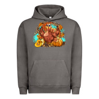 Pigment Tornado Turkey pumpkins Urban Hoodie - NancyCooperArtShop