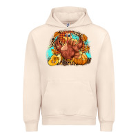 Sandshell Turkey pumpkins Urban Hoodie - NancyCooperArtShop