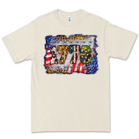 Bone 1776 4th of july background Premium Tee - BarkalooDesign