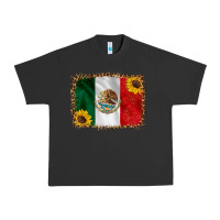 Pigment Black mexico flag background Urban Heavy Tee - HRA Design Shop