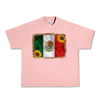 Salmon mexico flag background Urban Heavy Tee - HRA Design Shop