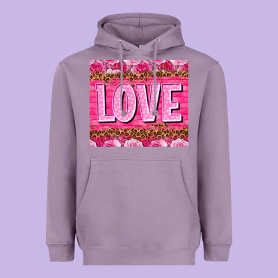 Love Valentines Day Heavyweight Hoodie Designed By Nancycooperartshop