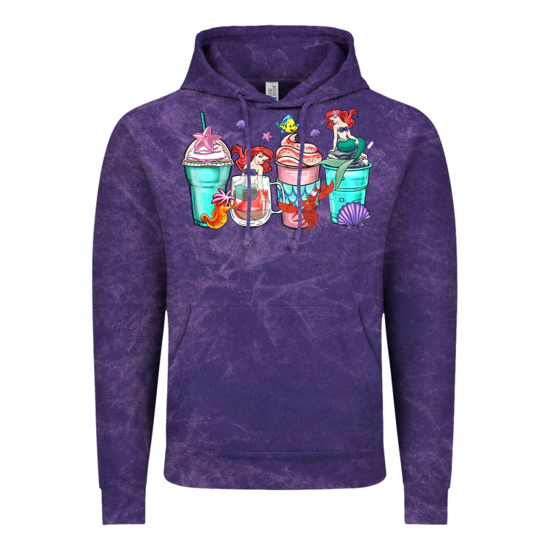 Ariel Coffee Cups Vintage Hoodie by Zillion Design Studio | Teevron
