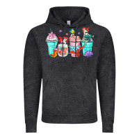 Vintage Black ariel coffee cups Vintage Hoodie - Zillion Design Studio