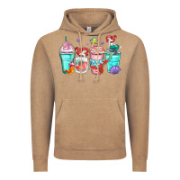Vintage Coffee ariel coffee cups Vintage Hoodie - Zillion Design Studio